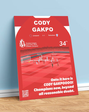 Cody Gakpo Goal vs Tottenham (24/25)